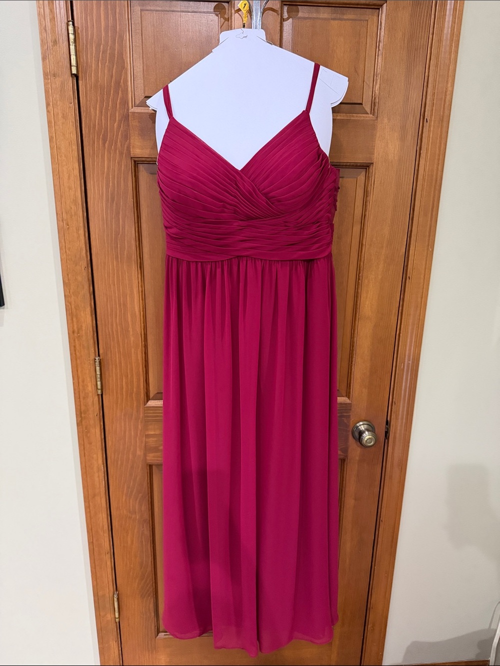 Azazie Blake Bridesmaid Spaghetti-Strap Maxi Dress